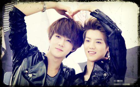 鹿晗和吴世勋图片